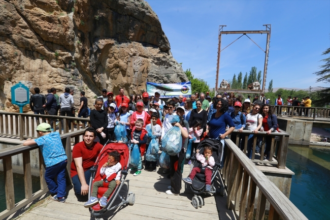 Konya'da İvriz Kaya Anıtı'na yoğun ilgi
